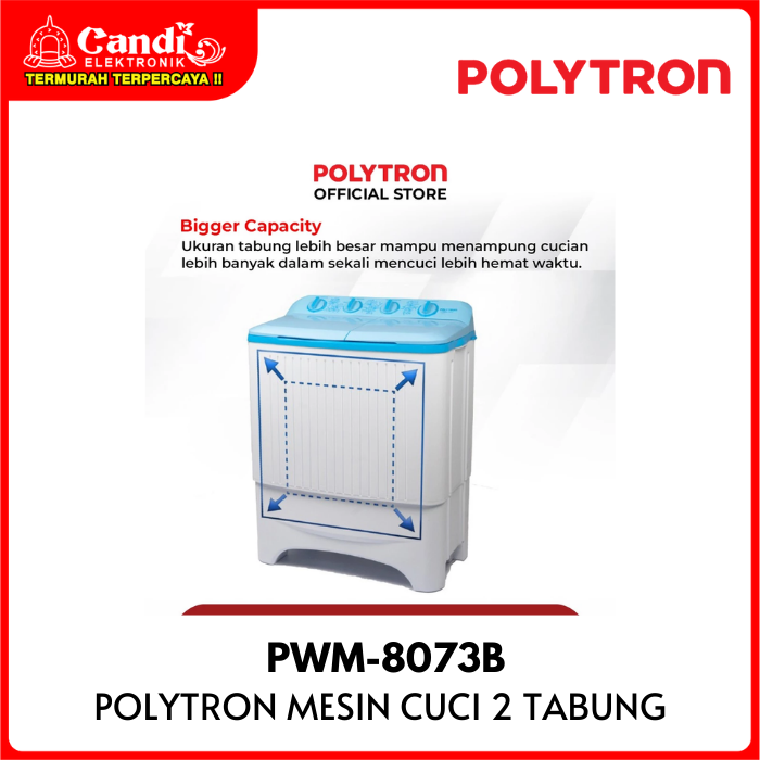 Polytron  Washing Machine Twin Tub